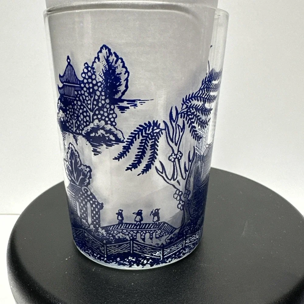 Blue Willow Drinking Glasses 3.75